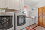 Full size washer and dryer in house